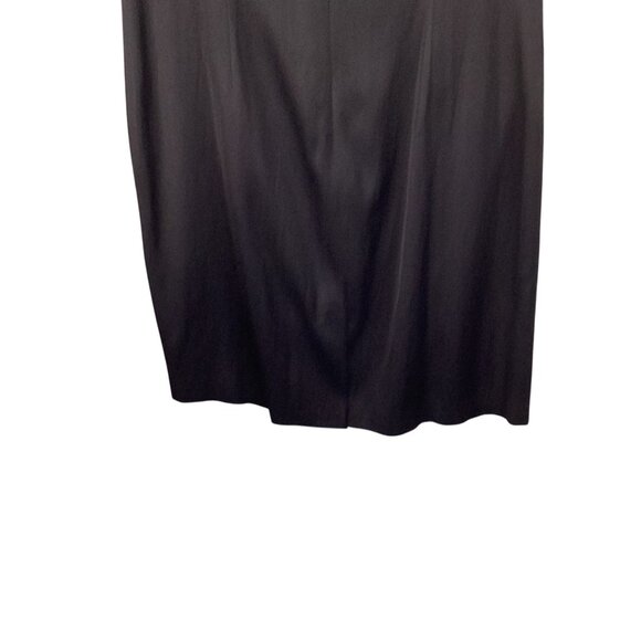 Talbots Womens Dress Size‎ 16 NWT Black Knot-Front Sleeveless Sheath Cocktail - Picture 8 of 10